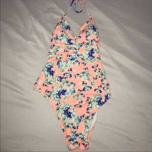 Floral One Piece Bathing Suit 🌸